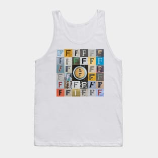 Nick's Type Art: F Tank Top